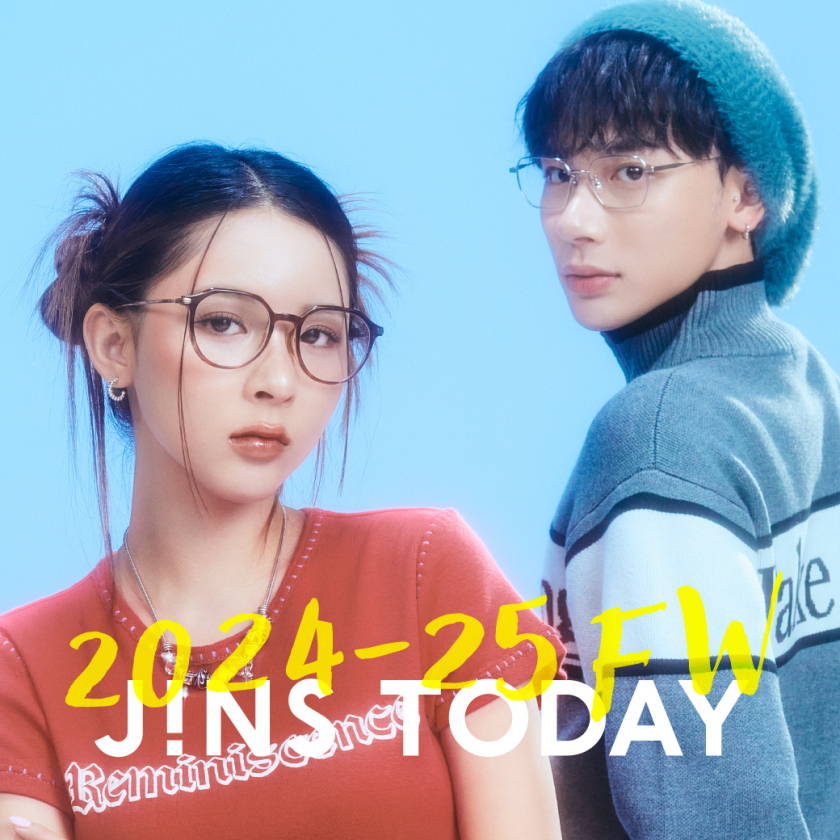 旬を着こなすメガネ「JINS TODAY」24年秋冬の新作第2弾発売！