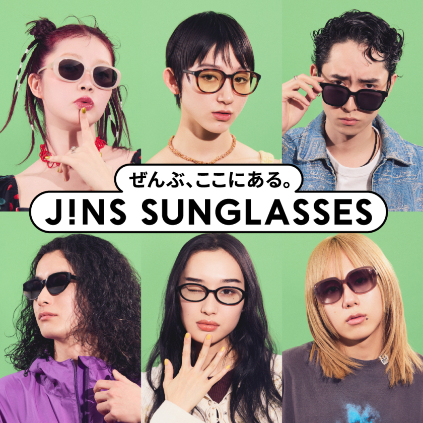 JINS SUNGLASSES、4/24新作入荷！