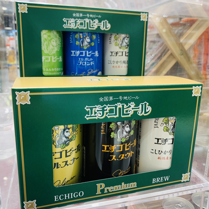 お好きな3本を選べる！エチゴビール3缶セット！！