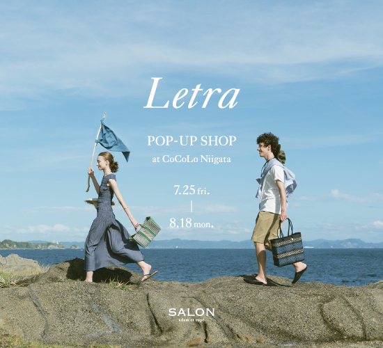 ＼7/25～8/18 Letra POP UP SHOP開催／