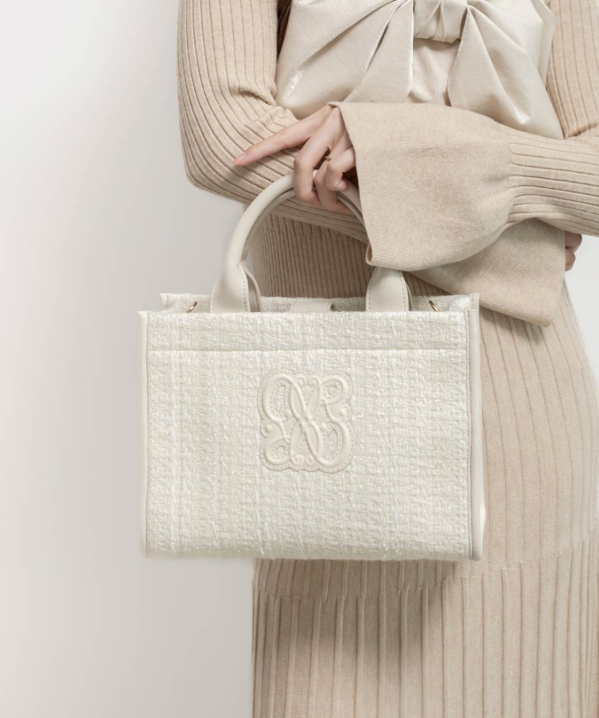 【RANDA】★再入荷☆2WAY モノグラムデザイントートバッグ