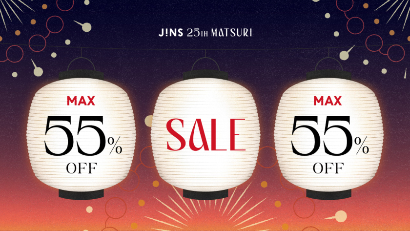 JINS 25TH MATSURI 第三弾スタート!