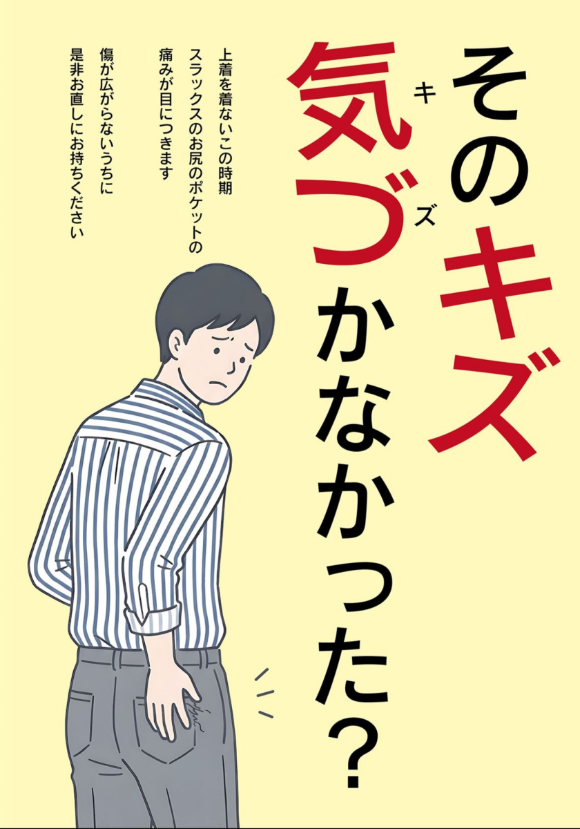 そのキズ、気づかなかった？